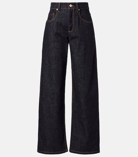 Mid-Rise Jeans mit weitem Bein - Brunello Cucinelli - Modalova
