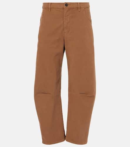 Emerson mid-rise cotton barrel-leg pants - Nili Lotan - Modalova