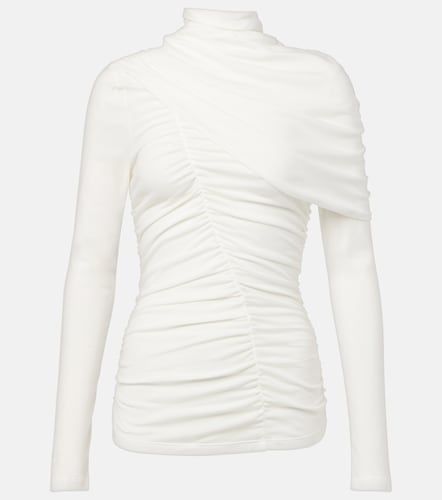 Blusa de algodón drapeada - Magda Butrym - Modalova