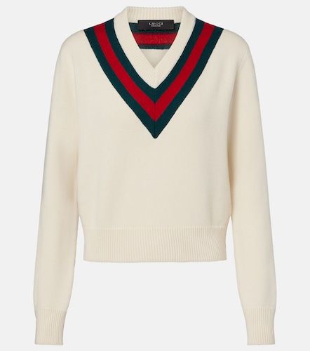 Gucci Web Stripe wool sweater - Gucci - Modalova