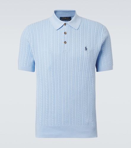 Pullover polo in cotone a trecce - Polo Ralph Lauren - Modalova