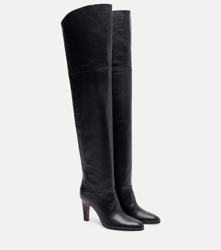 Eve 85 leather over-the-knee boots - Chloe - Modalova