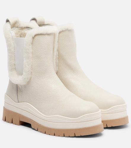 Botines Arosa de piel con borrego - Bogner - Modalova