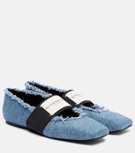 Bailarinas Sliced Square de denim - Givenchy - Modalova