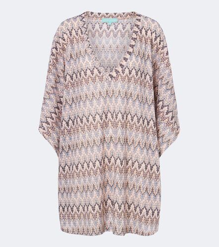 Caftano Josie in maglia chevron - Melissa Odabash - Modalova