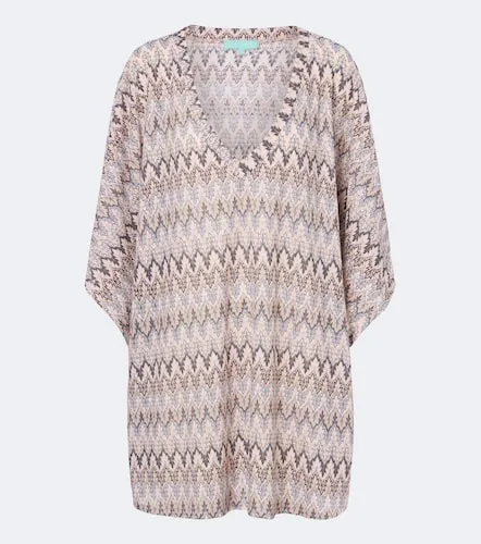 Josie chevron knitted kaftan - Melissa Odabash - Modalova