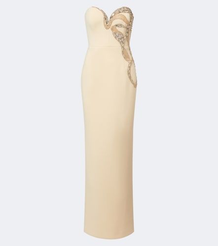 Abito lungo bustier Aylin in crêpe - Rebecca Vallance - Modalova