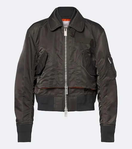Layered technical bomber jacket - Sacai - Modalova