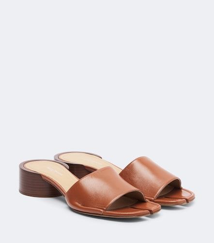 Maison Margiela Tabi leather mules - Maison Margiela - Modalova