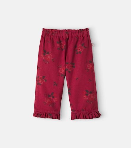 Bebé - Pantalones de sarga de algodón florales - Cozmo - Modalova