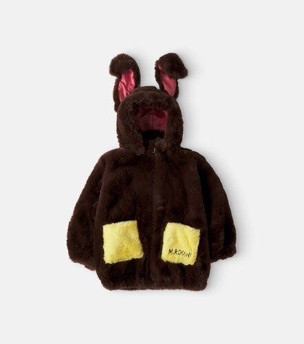 Chaqueta de teddy con capucha - Mini Rodini - Modalova