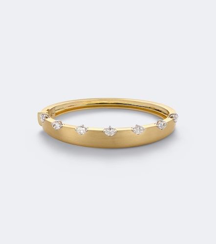 Me 18kt bangle with diamonds - Nikos Koulis - Modalova