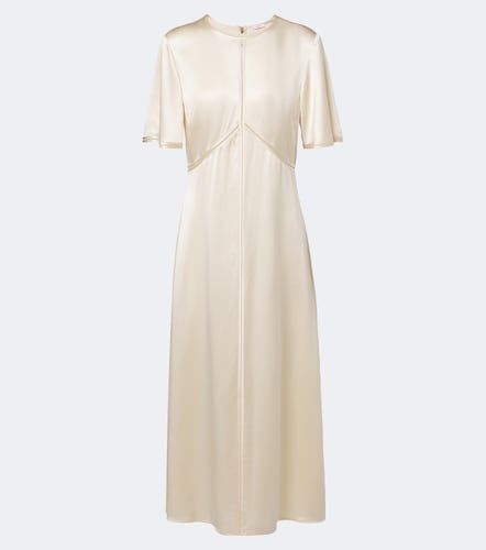 Vestido midi Aura de satén de seda - Joseph - Modalova
