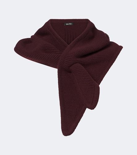 Miu Miu Wool and cashmere shawl - Miu Miu - Modalova