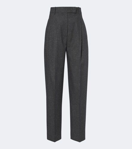 Daria pleated wool-blend straight pants - Rohe - Modalova
