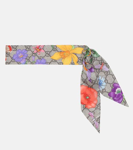 Gucci GG Flora silk neck tie - Gucci - Modalova