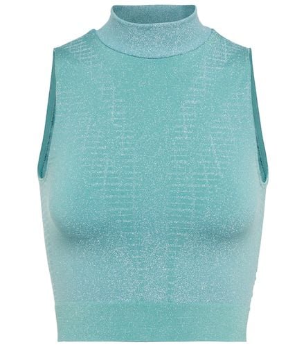 Wolford Shiny Grid mockneck top - Wolford - Modalova