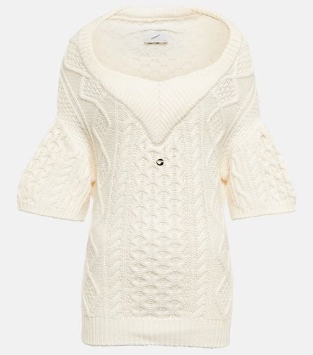 Coperni Cable-knit wool top - Coperni - Modalova