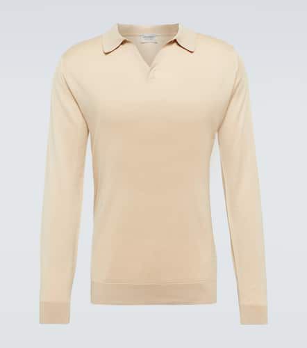 Puck cotton polo sweater - John Smedley - Modalova