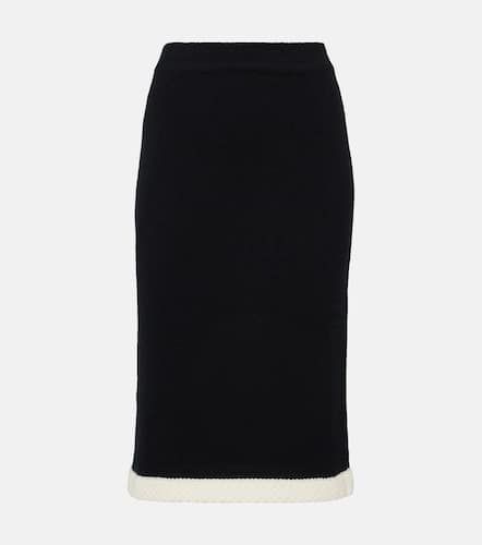 Xu Zhi Wool and cashmere midi skirt - Xu Zhi - Modalova