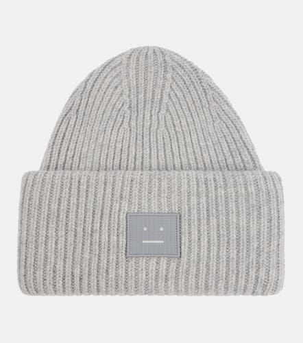 Pansy ribbed-knit wool beanie - Acne Studios - Modalova