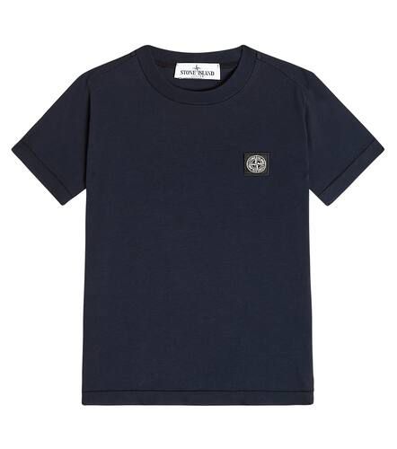 Compass cotton jersey T-shirt - Stone Island Junior - Modalova