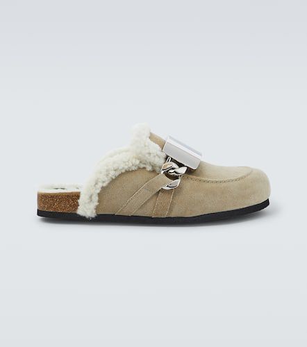 Gourmet Chain suede mules - JW Anderson - Modalova