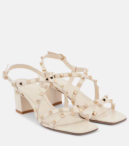 Rockstud leather sandals - Valentino Garavani - Modalova