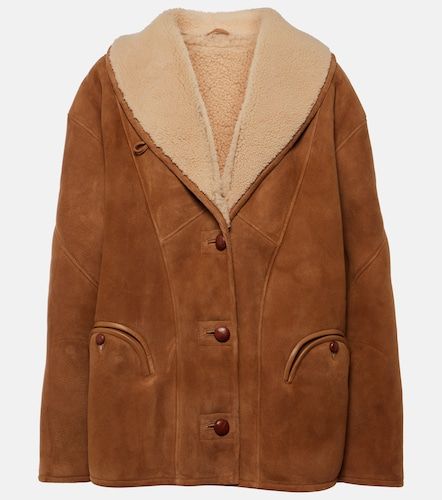 Tatoosh shearling-lined suede jacket - Blaze Milano - Modalova