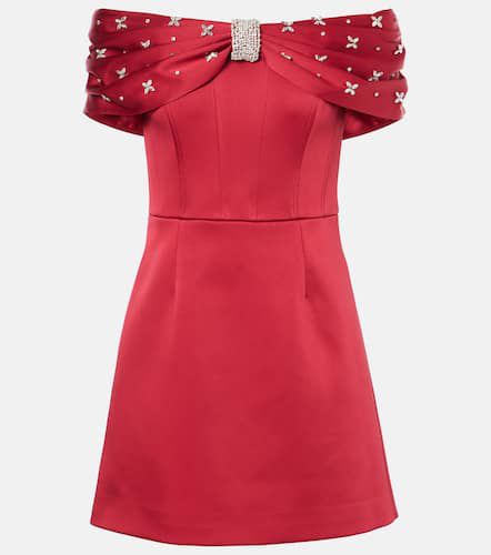 Carmella embellished satin minidress - Rebecca Vallance - Modalova