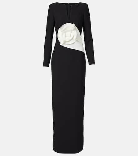 Floral-appliquÃ© crÃªpe gown - Roland Mouret - Modalova