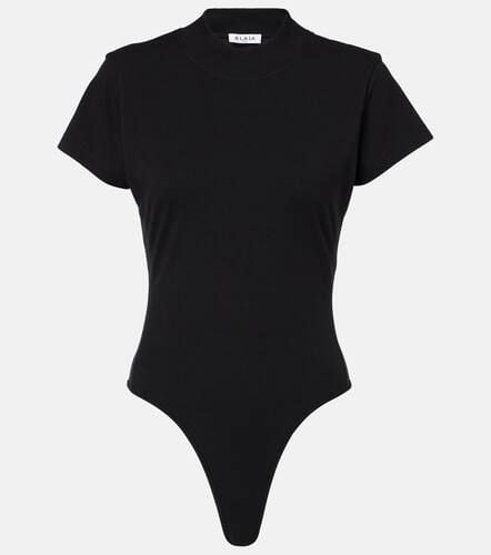 AlaÃ¯a Cotton-blend bodysuit - Alaia - Modalova