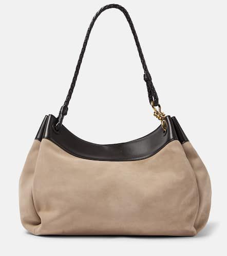 Borsa a spalla Parachute Knot Maxi in suede - Bottega Veneta - Modalova