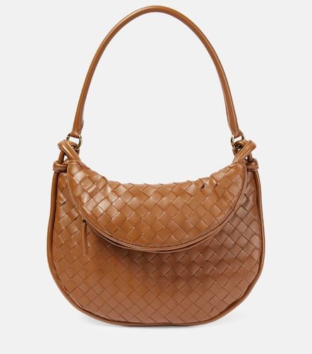 Gemelli Intrecciato leather shoulder bag - Bottega Veneta - Modalova