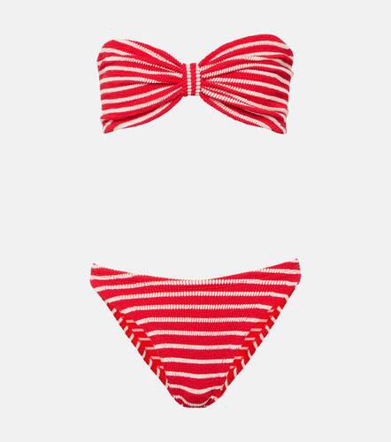 Jean striped strapless bikini - Hunza G - Modalova