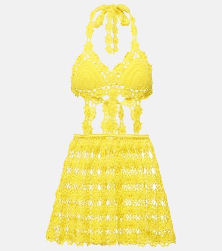 Abito corto Ibiza in cotone crochet - Anna Kosturova - Modalova