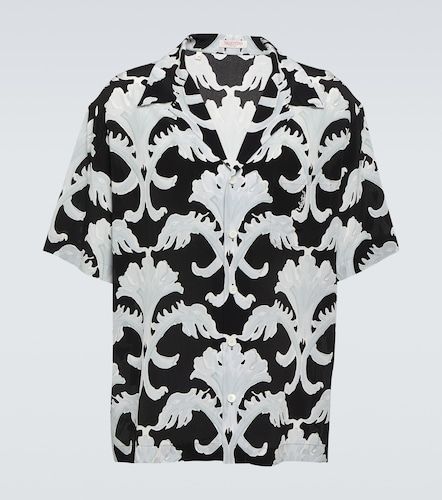Camisa bowling de seda estampada - Valentino Garavani - Modalova