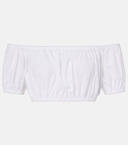 Cropped-Top aus Baumwolle - Dolce&Gabbana - Modalova