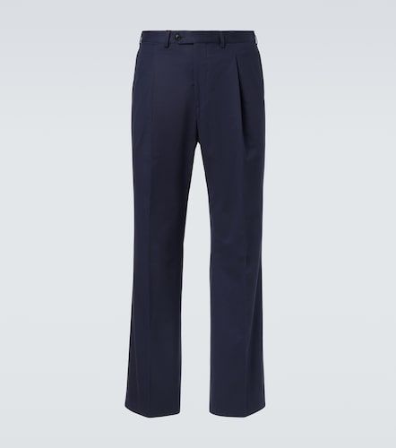 Pantaloni regular Amo in cotone e cashmere - Saman Amel - Modalova