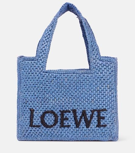 Paula's Ibiza Mini logo raffia top-handle bag - Loewe - Modalova