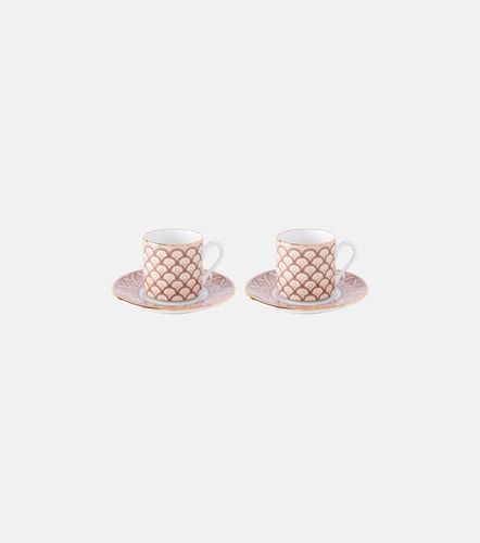 Set di 2 tazzine da caffè con piattino Impero - La DoubleJ - Modalova