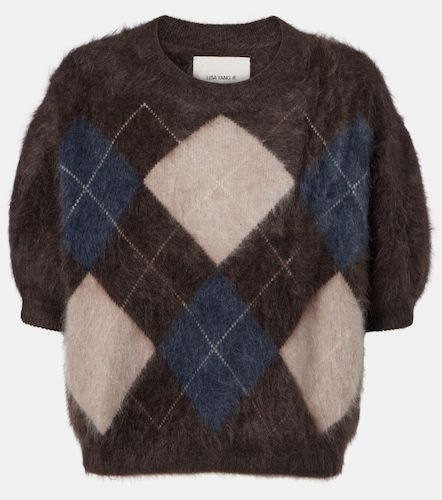 Top de punto Juniper Argyle de cachemir - Lisa Yang - Modalova