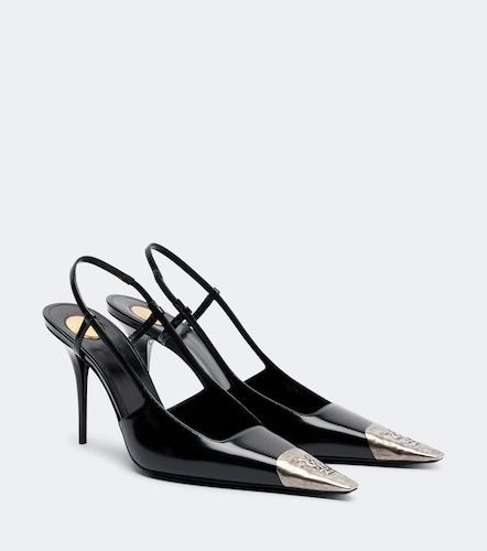 Pumps slingback Jeanne 90 in pelle - Saint Laurent - Modalova