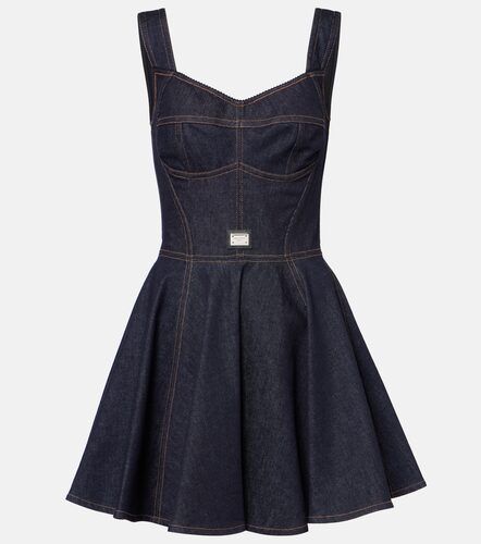 Vestido bustier de denim - Dolce&Gabbana - Modalova