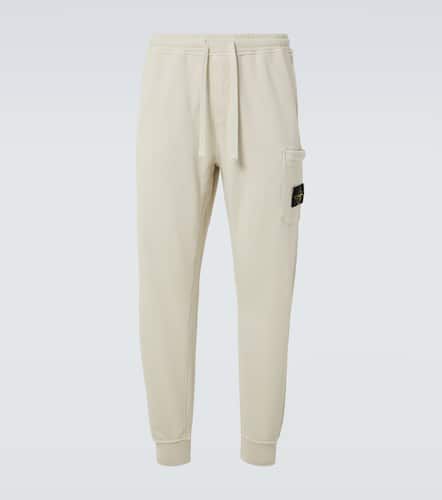 Compass cotton sweatpants - Stone Island - Modalova