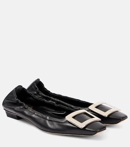 Belle Vivier leather ballet flats - Roger Vivier - Modalova