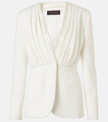 Max Mara Gradi draped crepe jacket - Max Mara - Modalova