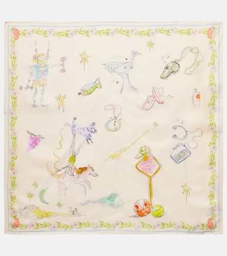 AlÃ©mais Foulard Court in seta con stampa - Alemais - Modalova