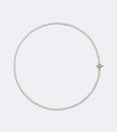 Collana Pearl Classics Petite in 18kt con perle d'acqua dolce e diamanti - David Yurman - Modalova