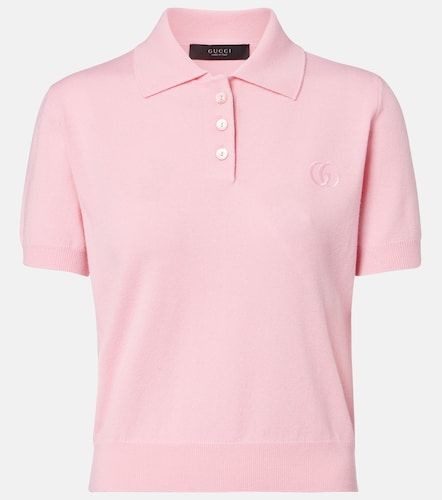 Gucci Polo Double G in lana - Gucci - Modalova
